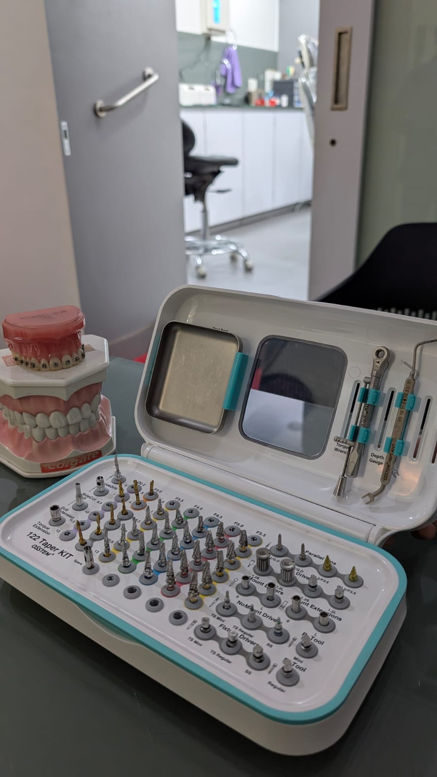 Osstem surgical implant kit at Millennium Smile Dental Clinic